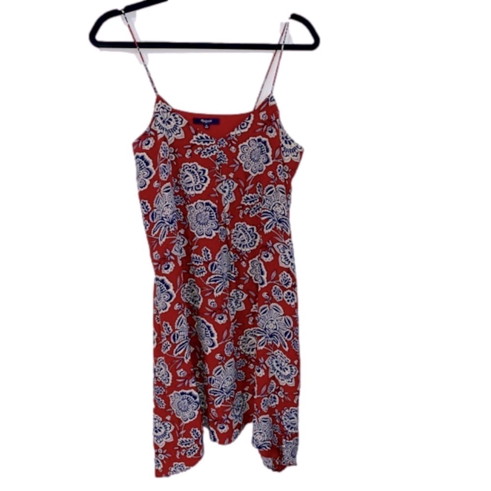 Madewell floral tank dress medium